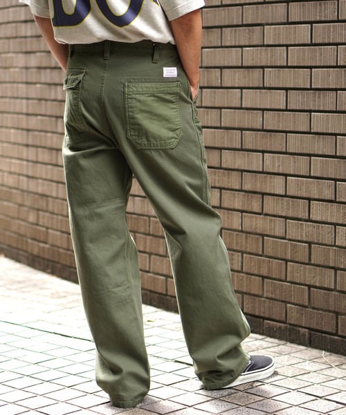 BROOKLYN OVERALL パンツ ミリタリークロスベイカーパンツ