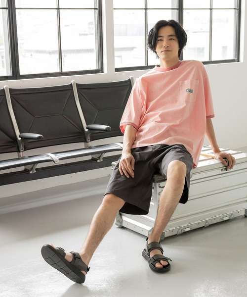 niko and…（ニコアンド） tシャツ Tシャツ ピグメントリンガーロゴT
