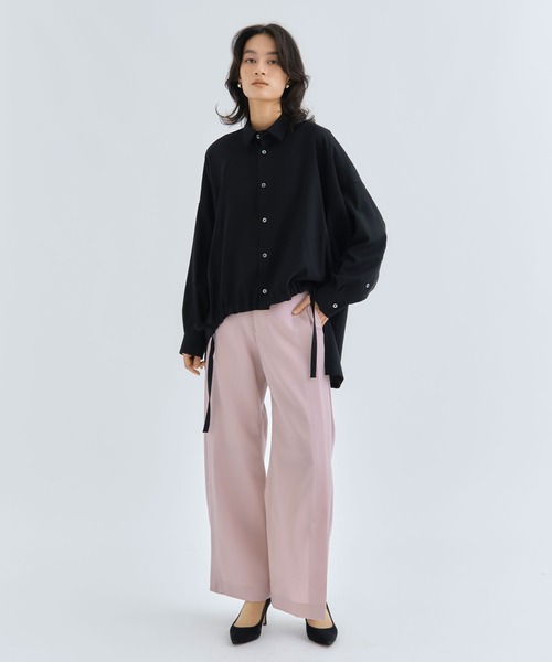 UJOH パンツ 「UJOH/ウジョー」Slit Flare PNT/スリットフレアパンツ  