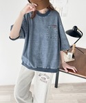 tシャツ 半袖 「JaVa ジャバコラボ」デニ...の詳細画像4