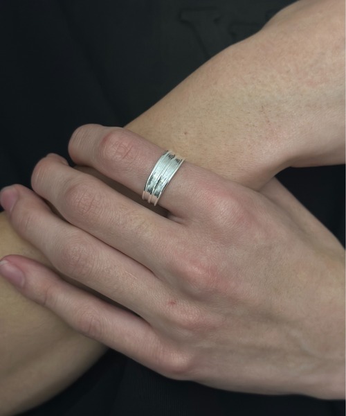 指輪 リング 「blatto 925silver」シルバー デザイン リング bla-ring-DZ160-5g U メンズ レディースの画像