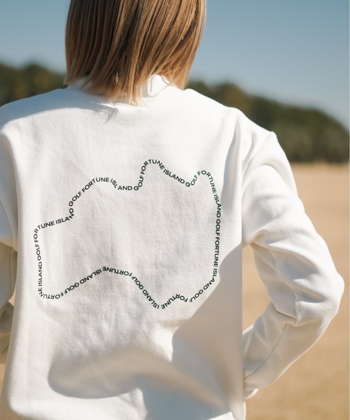 Fortune Island GOLF tシャツ 「Fortune Island Golf」Outline logo