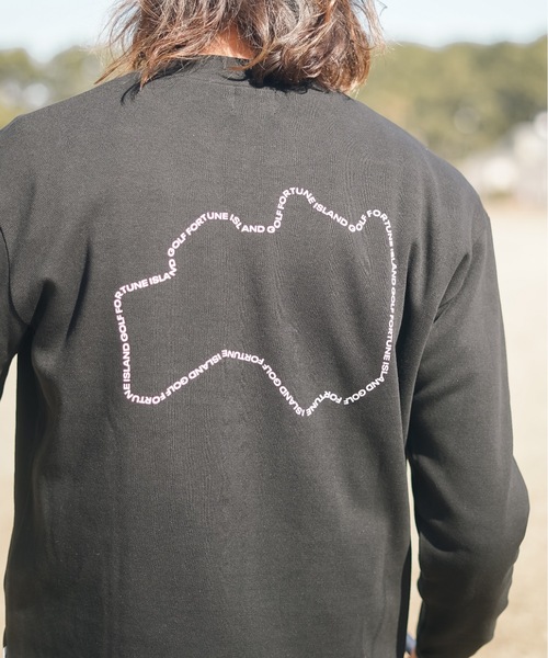 Fortune Island GOLF tシャツ 「Fortune Island Golf」Outline logo