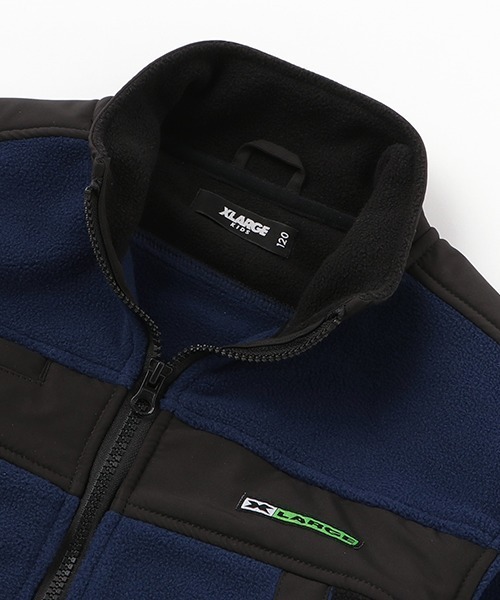 xlarge 130 ブルゾン　新品　値下げ XLARGE KIDS ブルゾン アウター 切替ブルゾン キッズ 子供服
