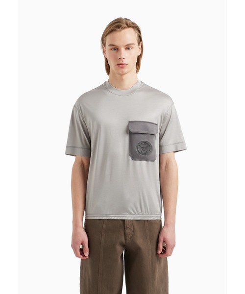 EMPORIO ARMANI tシャツ 「エンポリオ アルマーニ」ASV オーバーサイズ  