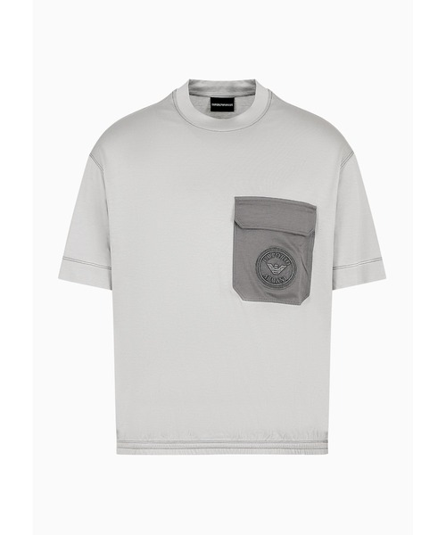 EMPORIO ARMANI tシャツ 「エンポリオ アルマーニ」ASV オーバー