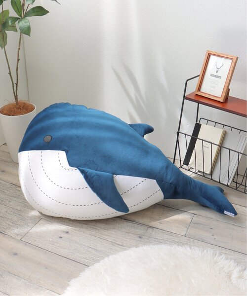 LBC（エルビーシー） クッション クッションカバー クジラ クッション