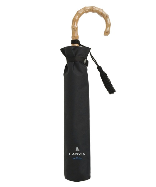 値下げ❗️[新品]ランバン　晴雨兼用折りたたみ傘 LANVIN en Bleu 折りたたみ傘 「WEB限定」遮光 晴雨兼用 2WAY