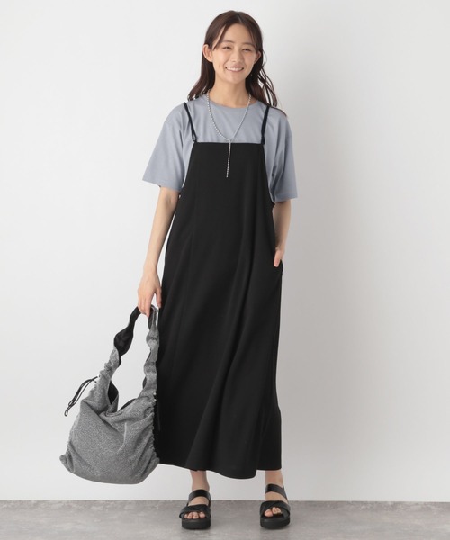 トップス mee. セール】汗染み軽減クロップドT半袖/133561（Tシャツ/カットソー