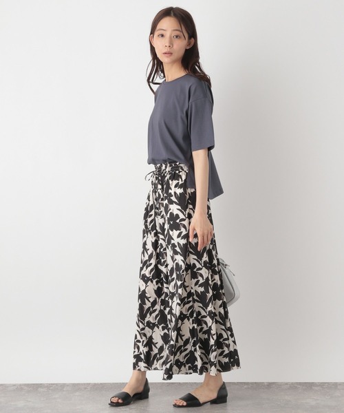 tシャツ 汗染み軽減 半袖Tシャツ レディース GLOBAL WORK tシャツ 汗染み軽減クロップドT半袖/133561