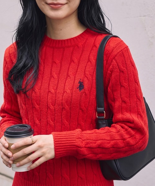 U.S. POLO ASSN.（ユーエスポロアッスン） ニット セーター 「U.S.