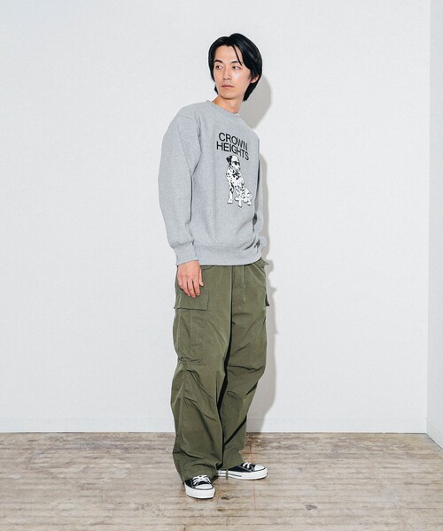 fLAnsisCA トレーナー スウェット / Print Crewneck Sweat 24AW