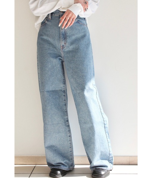 NEEDBY heritage（ニードバイヘリテージ） ワイドパンツ ジーンズ