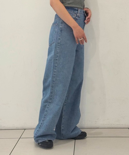 NEEDBY heritage（ニードバイヘリテージ） ワイドパンツ ジーンズ 