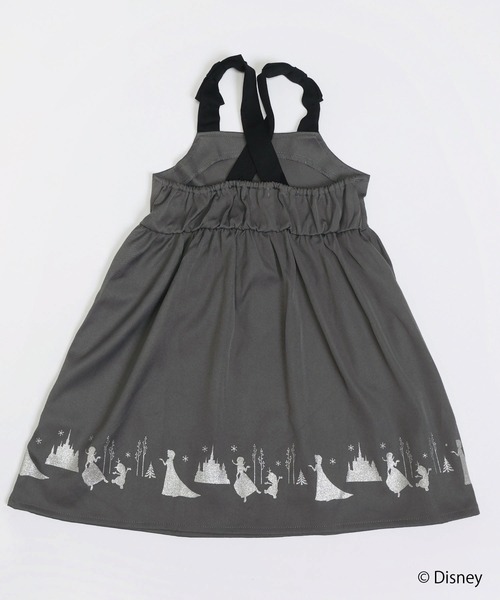 ディズニーキャラクター レインボージャンスカ キッズ服