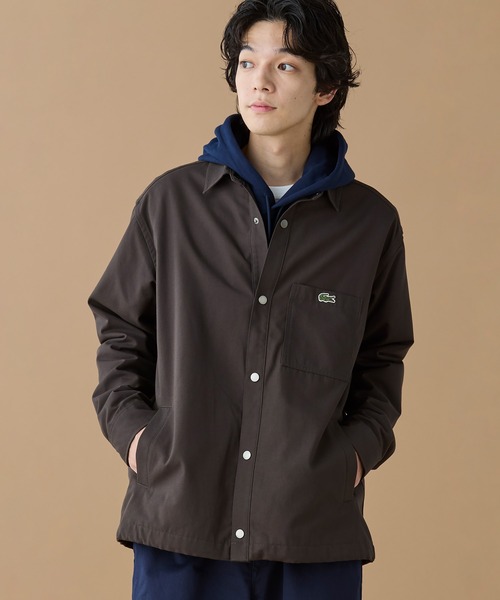 LACOSTE（ラコステ） シャツ 防風 撥水 裾ドロストコード シャツ