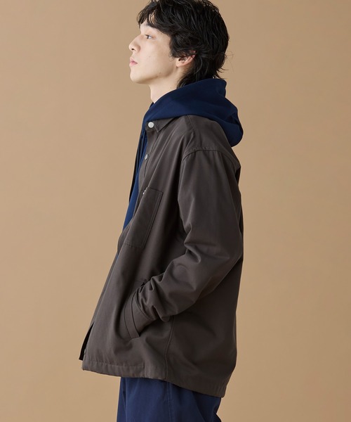 LACOSTE（ラコステ） シャツ 防風 撥水 裾ドロストコード シャツ