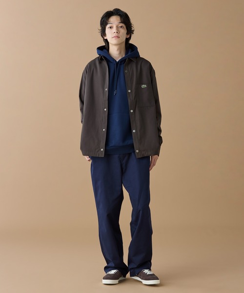 LACOSTE（ラコステ） シャツ 防風 撥水 裾ドロストコード シャツ