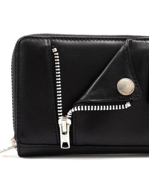 Schott N.Y.C LEATHER RIDERS ZIP WALLET/レザー ライダース