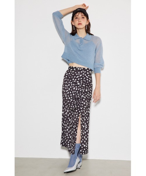rienda スカート ハイスリットAラインスカート : ZOZOTOWN Yahoo