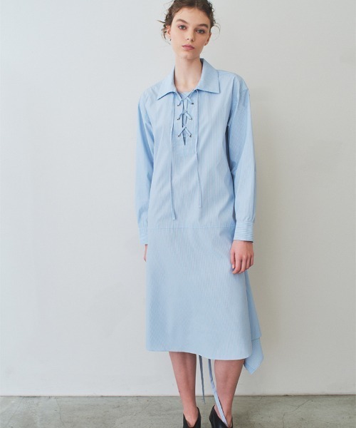 ワンピース SHIRT DRESS シャツワンピース shirt dress with apron : ZOZOTOWN Yahoo!店