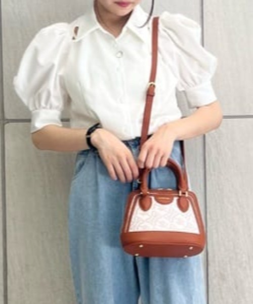 ディオール 2LXCA344UCT オブリークレザーショルダーバッグ 中古 OM10