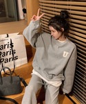 パジャマ ルームウェア 「裏起毛」ワンポイント...の詳細画像4