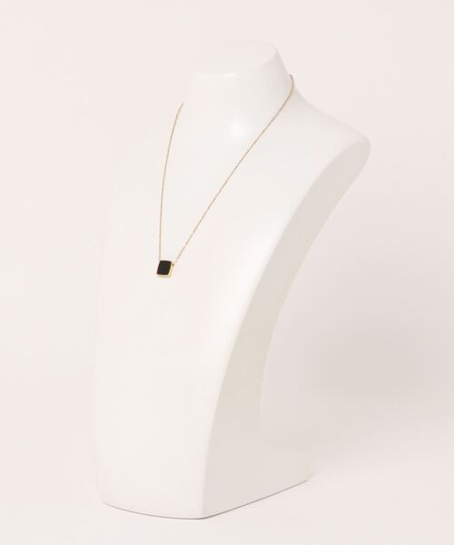 novice(ノーヴィス) ネックレス 「novice」Onyx Pendant Necklace novice(ノーヴィス) ネックレス 「novice」Onyx Pendant Necklace