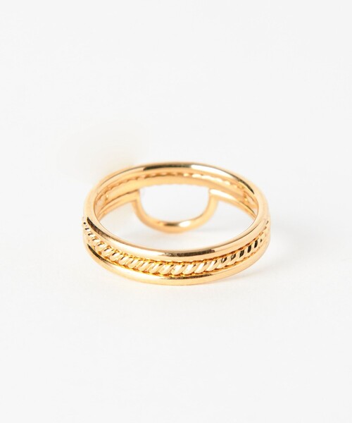 Preek リング PREEK＞HEART STONE RING GD/リング