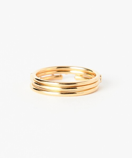 Preek リング PREEK＞HEART STONE RING GD/リング