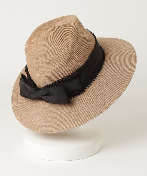 Athena New York ストローハット Athena New York 「Athena York」 ストローハット FREE ブラック