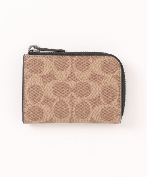 COACH キーケース Lジップ キー ケース・シグネチャー