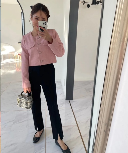 Myu（ミュー） スラックス パンツ スーパーストレッチ極楽＆超美脚