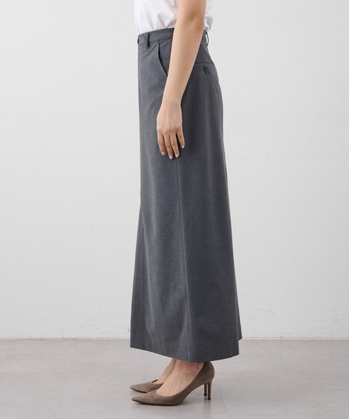 【THE PAUSE】フロントスリットスカート THE PAUSE スカート 「THE PAUSE」フロントスリットスカート