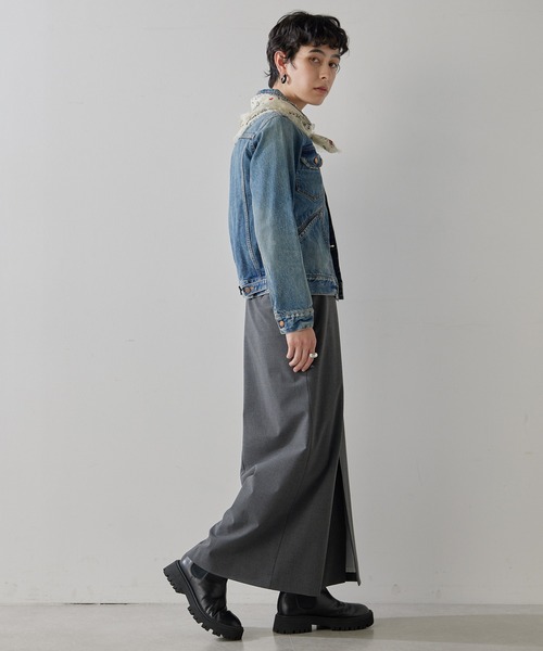 THE PAUSE スカート 「THE PAUSE」フロントスリットスカート