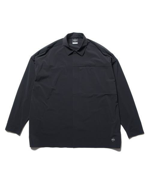 超美品22aw FCRB TEAM JACKET L 2526シャツパーカー F.C.Real Bristol（エフシーレアルブリストル） シャツ TECH TEAM