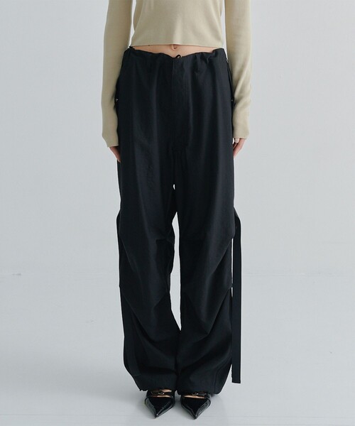 08sircus パンツ 「08sircus/08サーカス」Wo/Ny poplin parachute