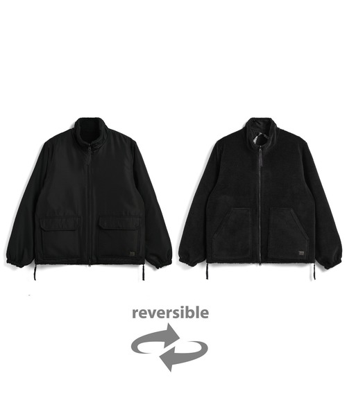 TAION（タイオン） ジップアップブルゾン X-LARGE ブラック×ブラック