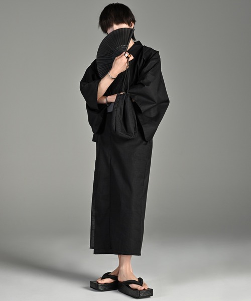 ADRER アドラー セット ADRER 浴衣 yukata 5 set / 5点セット (浴衣・帯・下駄・扇子