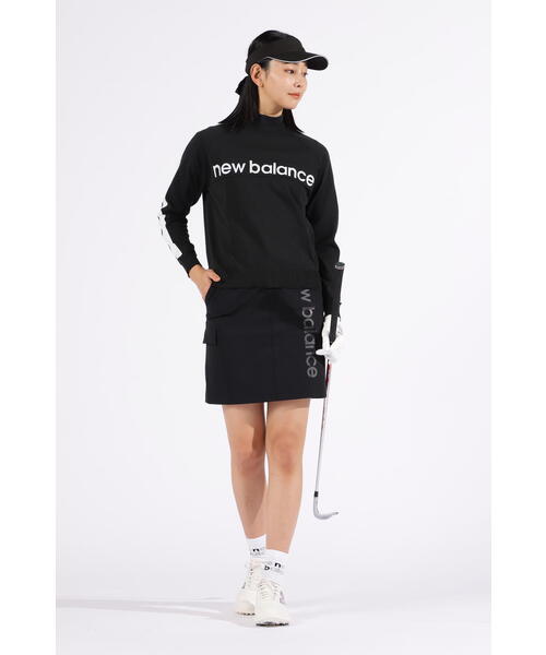 ニット セーター 「new balance golf」ストレッチ 撥水 クルーネック ニット プルオーバー (WOMENS) レディース New Balance Golf ニット セーター 「new balance golf