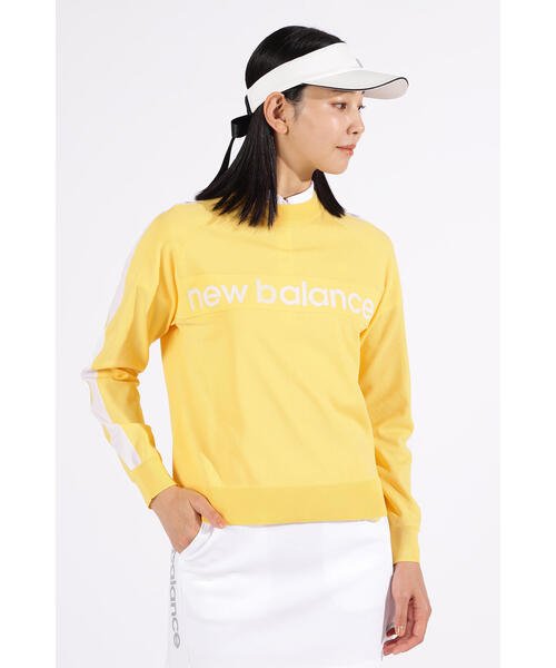 new balance golf - 【new balance／NB】起毛素材 ストレッチ クルーネックニットセーター New Balance Golf ニット セーター 「new balance golf