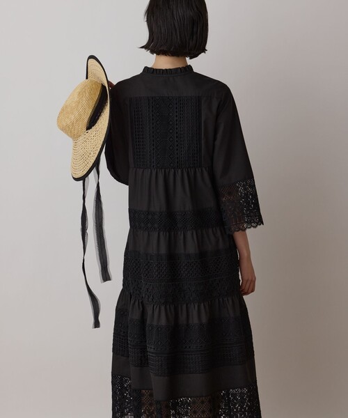 GRACE CONTINENTAL ワンピース レースコンビワンピース