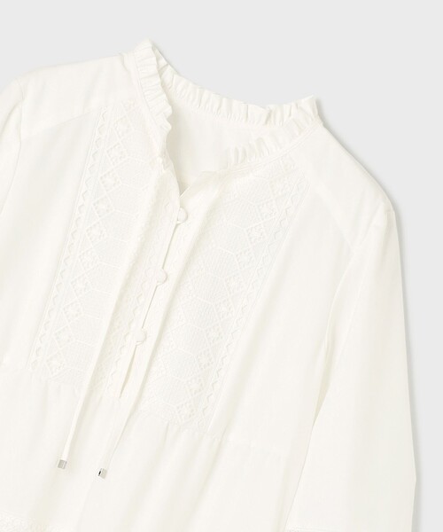 GRACE CONTINENTAL ワンピース レースコンビワンピース : ZOZOTOWN