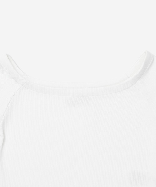 tシャツ 「Hurley/ハーレー」レディース丈短Tシャツ　オフショルダートップす　ヨガ　フィットネス　RIB OFF SHOULDER TEE レデ Hurley/ハーレー】レディース丈短Tシャツ オフショルダートップ