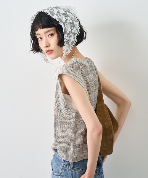 NOGLE 「NOGLE/ノグル」ミックスサマーニット レディース : ZOZOTOWN