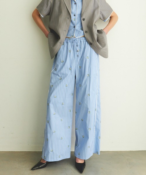MAISON SPECIAL パンツ Pajama Easy Pants/パジャマイージー