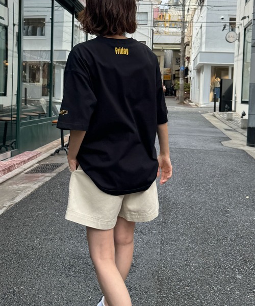 ✨金土日限定価格✨キャナルジーン 1975tokyo Tシャツ 未使用 CANAL JEAN tシャツ 1975 TOKYO Thursday半袖Tシャツ レディース