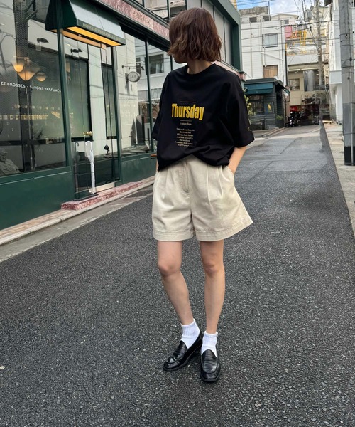 CANAL JEAN tシャツ 1975 TOKYO Thursday半袖Tシャツ レディース