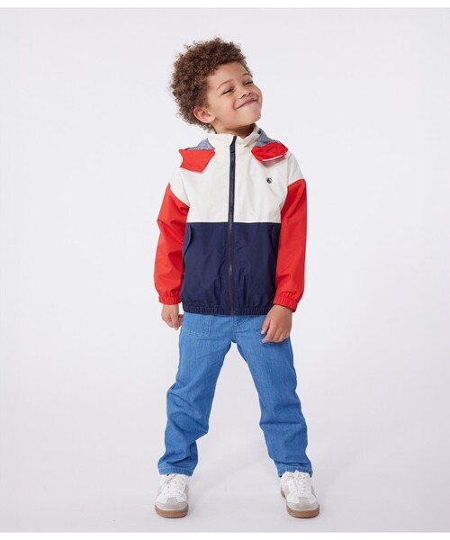 PETIT BATEAU マウンテンパーカー アウター ウィンドブレーカー