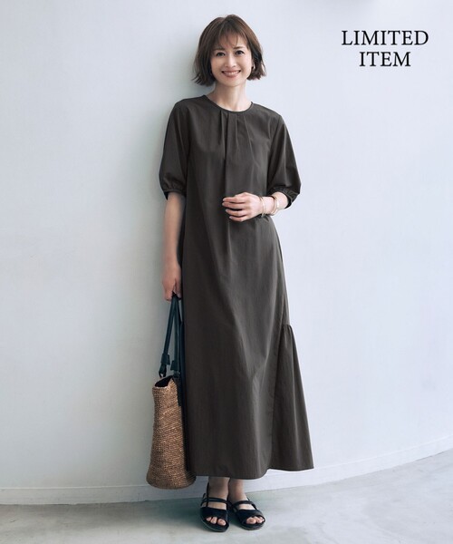 自由区（ジユウク） uvカット ワンピース ファンクショナル ドレス